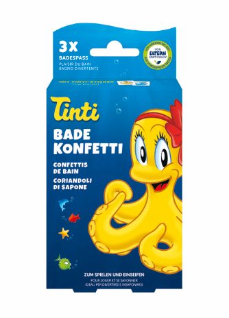 Badkonfetti, små tvåldjur - 3 st.