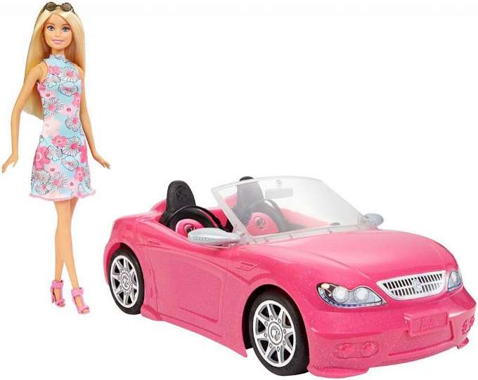 Barbie glam Cabriolet med docka