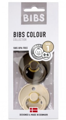 Bibs nappar 2-pack - chocolate/Vanilla (strl 1)