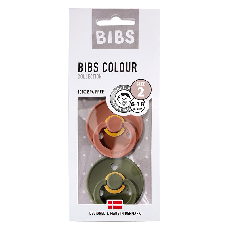 Bibs nappar 2-pack - Woodchuck / Hunter grön ek