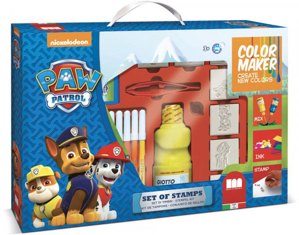 Paw Patrol, färg och färg set (Pojke)