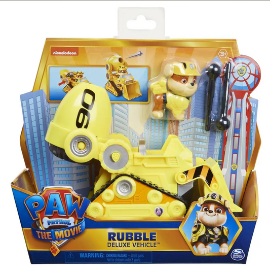 Paw Patrol Movie, Deluxe Vehicle - Rubble