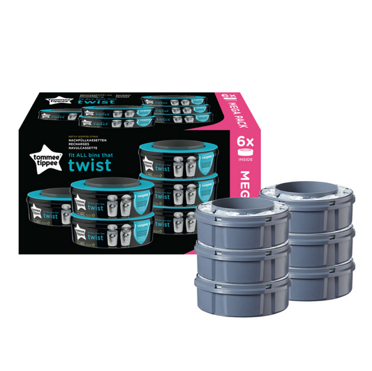 Tommee Tippee Sangenic Twist & Click Refill 6-pack