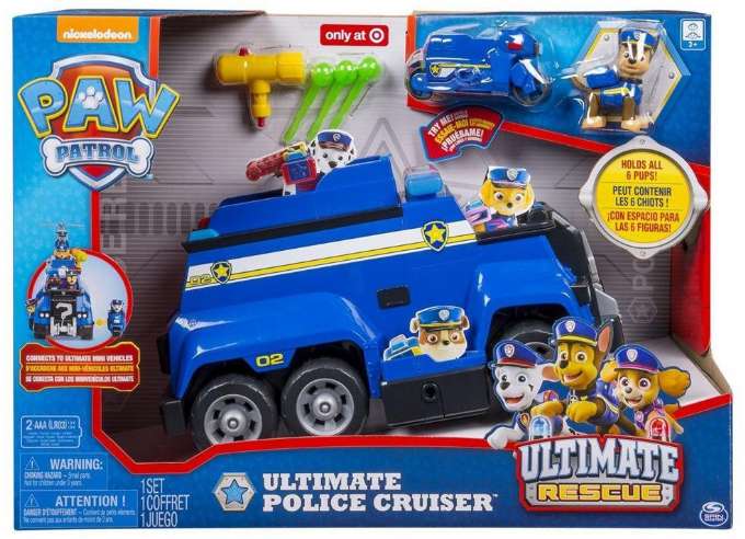 Paw patrol Ultimate polisuppsättning